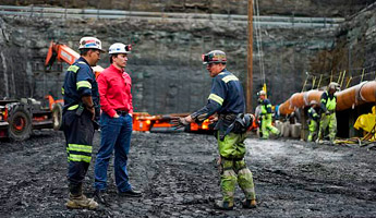 Дональд Трамп открыл новую угольную шахту в Пенсильвании