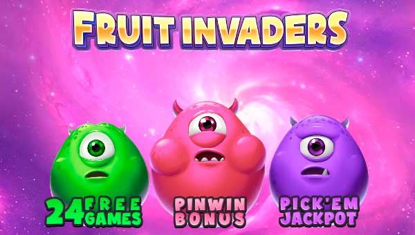 Слот Fruit Invaders космические приключения